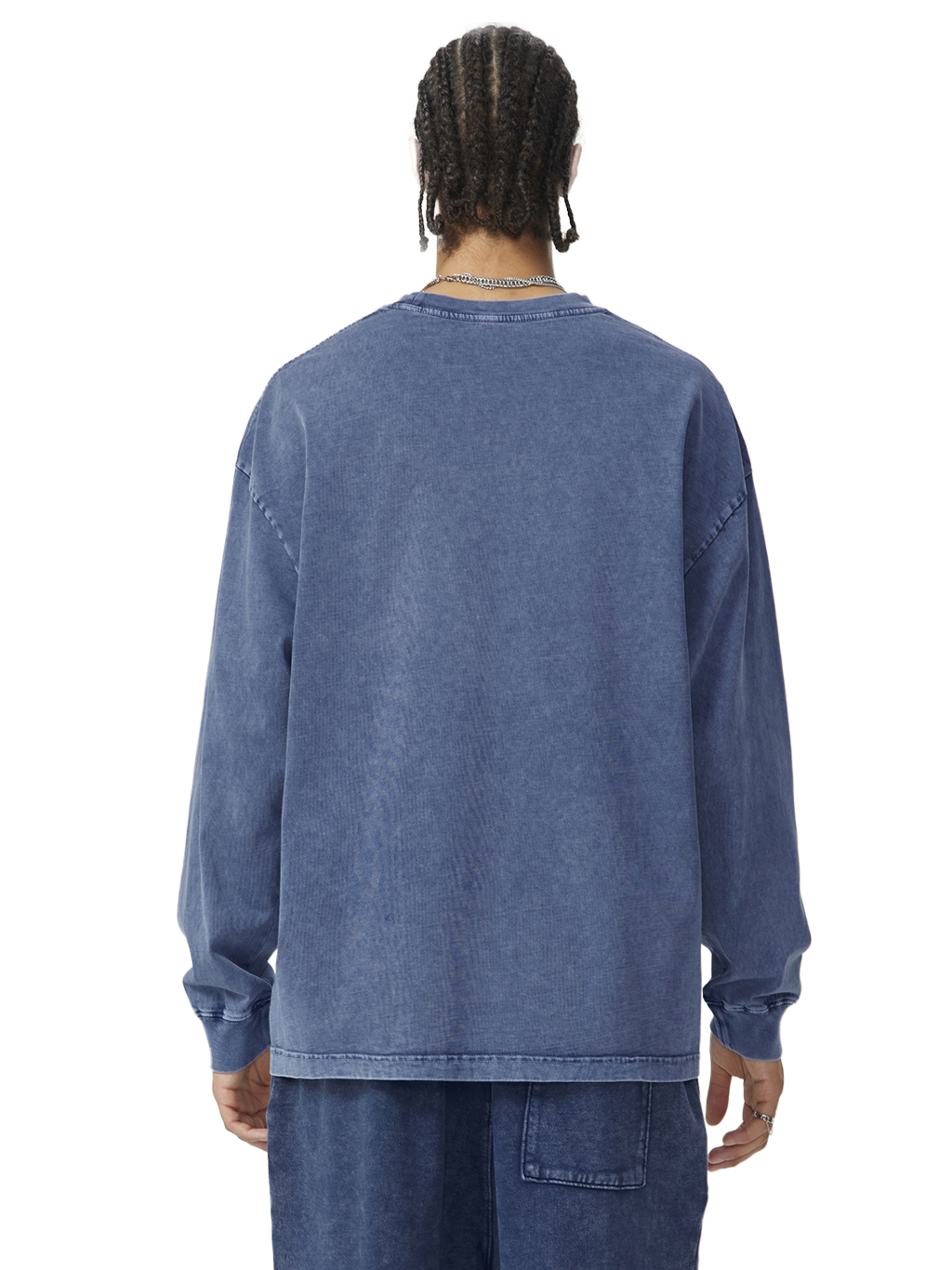 Snow Washed Oversized Long Sleeve T-Shirt – Vintage Streetwear | Tapstitch-5